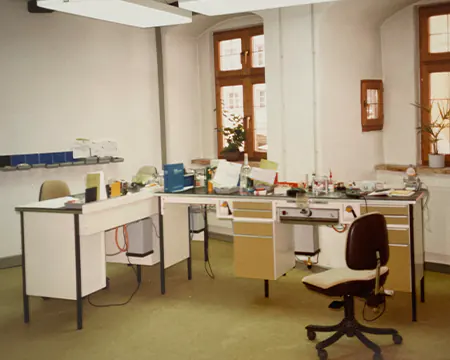 steinhaeuser-dentaltechnik-unsere-historie-1982-neueroeffnung-labor-marienplatz
